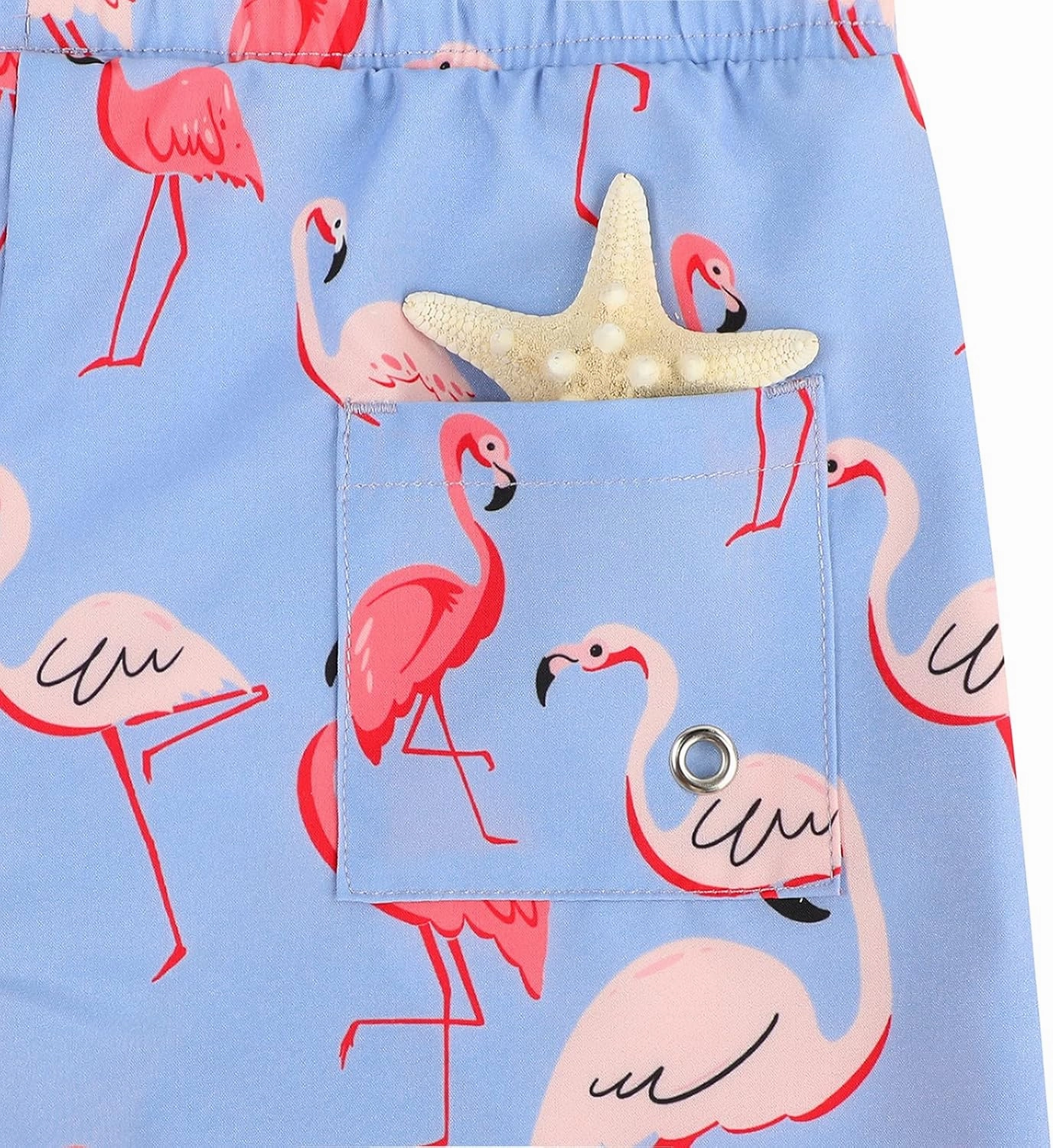 Boys Swim Trunks with Boxer Brief Liner Swim Shorts Compression Liner Youth Anti Trunks