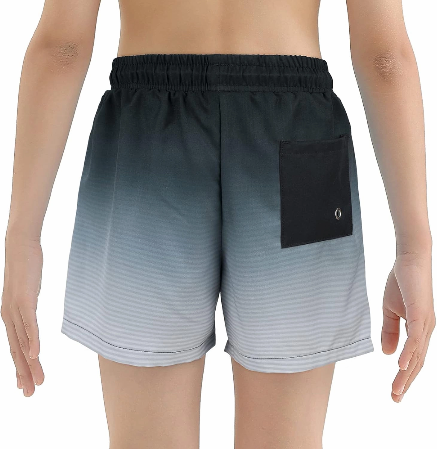 Boys Swim Trunks with Boxer Brief Liner Swim Shorts Compression Liner Youth Anti Trunks