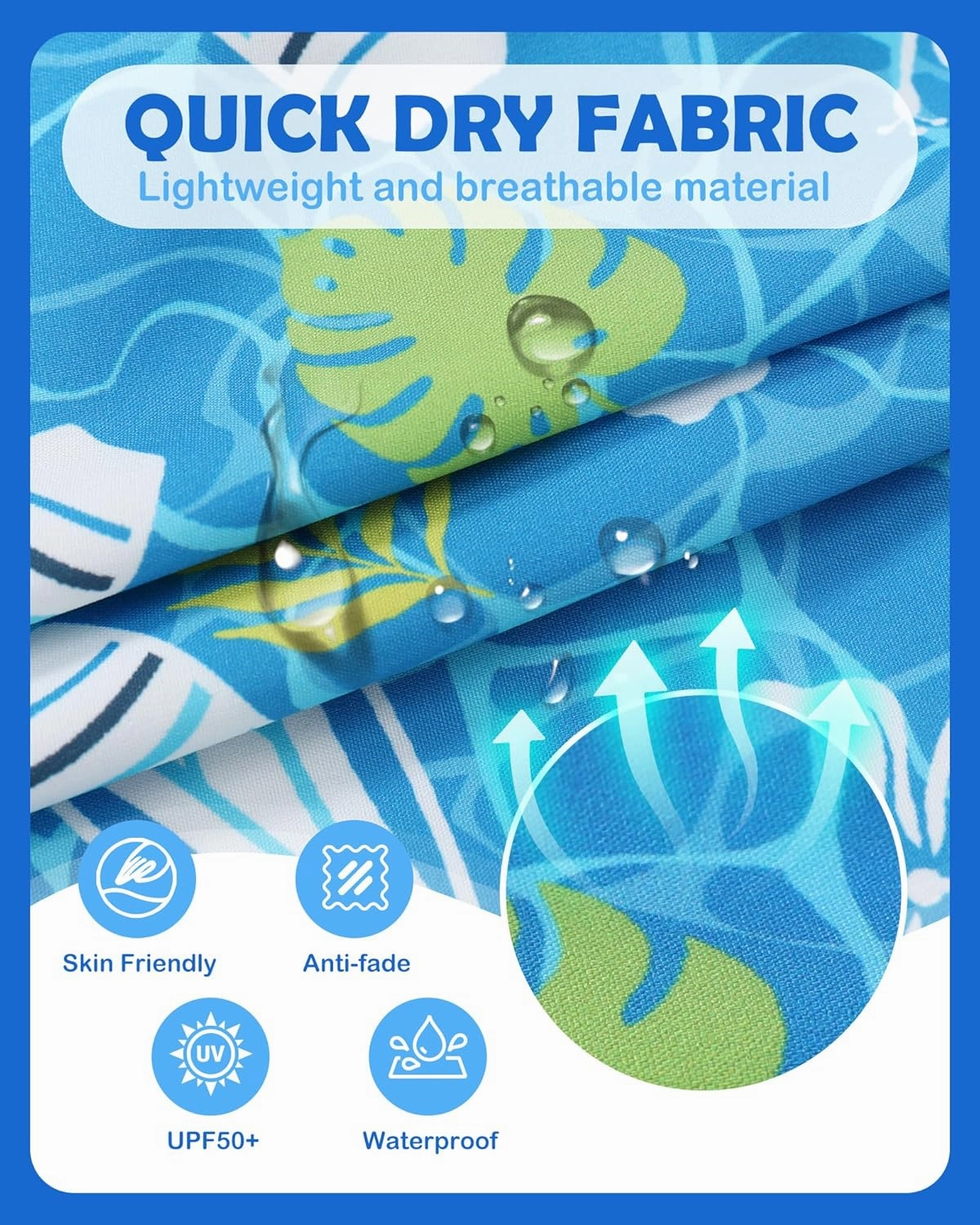 Boys Swim Trunks with Compression Liner Boy Stretch Quick Dry Swim Shorts Kids UPF 50  Beach Swimsuit 5-10 Years