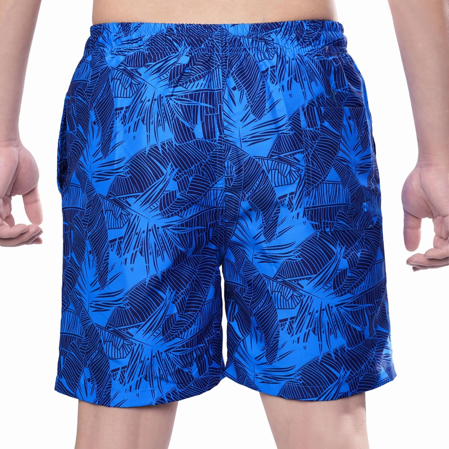 Boys Swim Trunks with Compression Liner Swim Shorts Quick Dry Swimming Trunks with Pockets 5-18 Years