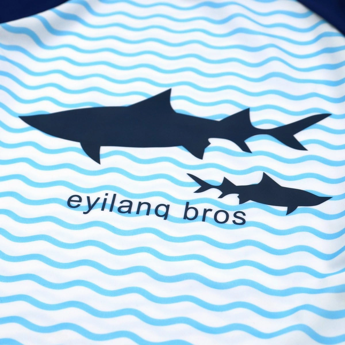 Boys Two Piece Rash Guard Swimsuits Kids Long Sleeve Sunsuit Swimwear Sets