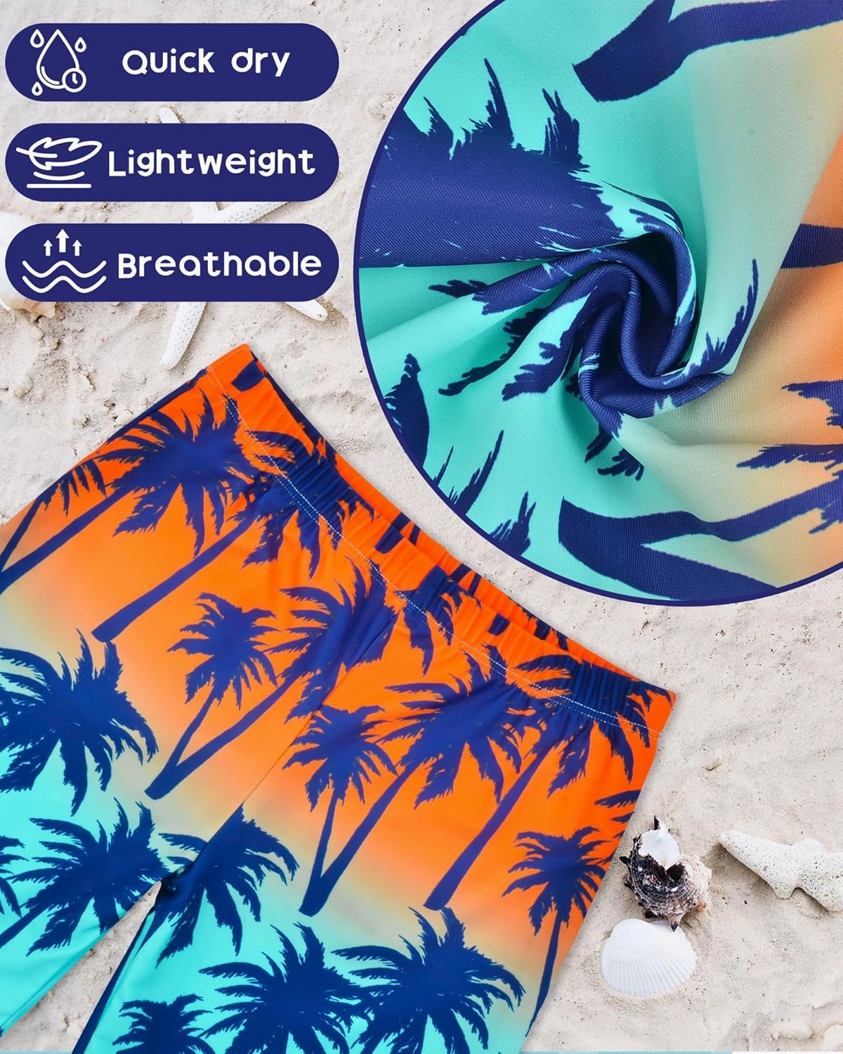 Boys Two Piece Rash Guard Swimsuits Kids Short Sleeve Swimwear Sets Quick Dry Bathing Suit 3-10 Years