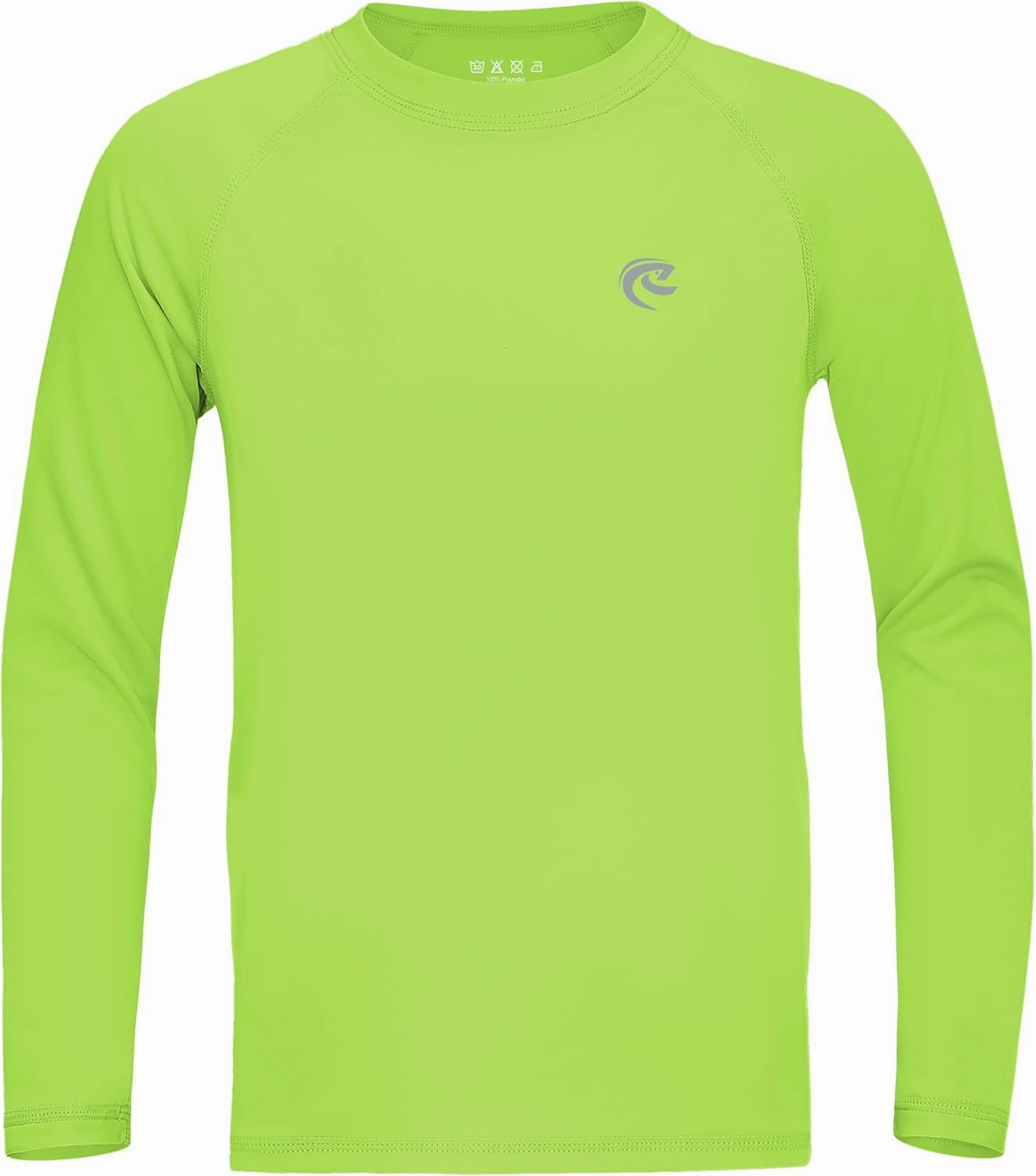 Boys UPF 50  Swim Shirt Long Sleeve, 1 or 2 Pack UV Sun Protection Rash Guard, Youth Kids SPF Water Shirts for Beach Surf