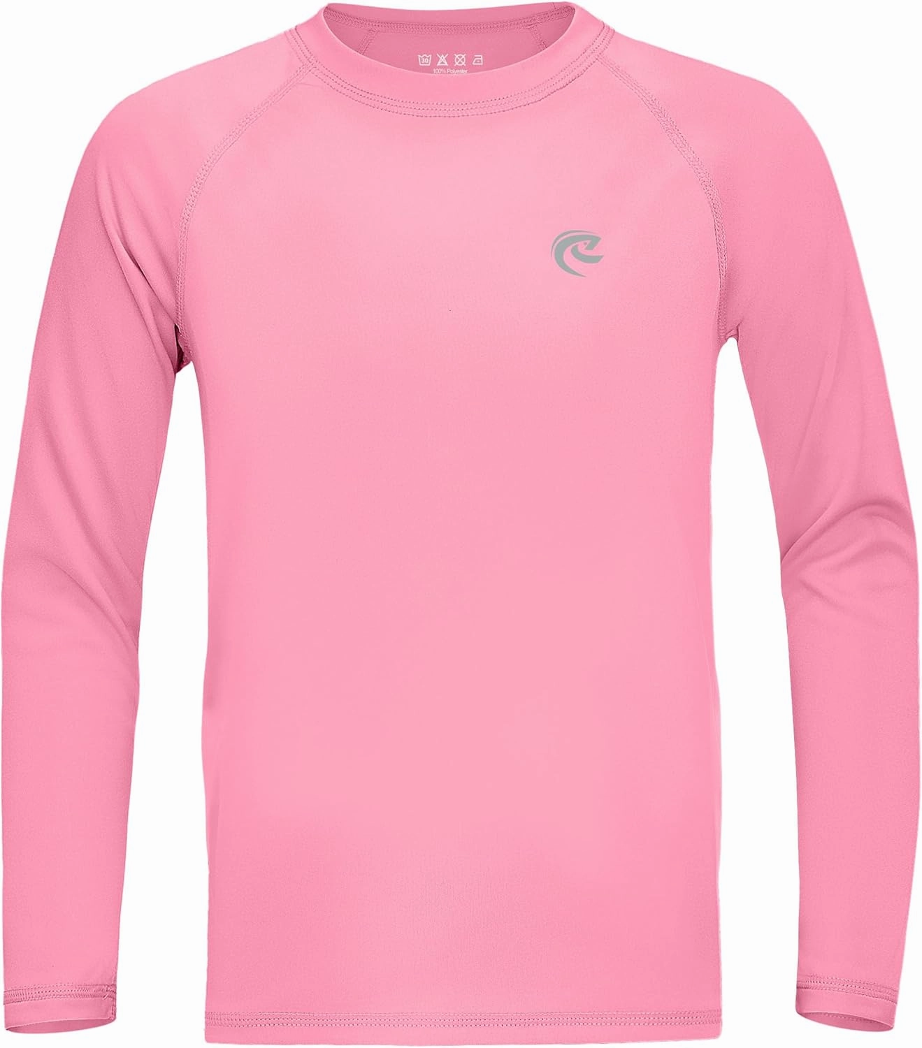 Boys UPF 50  Swim Shirt Long Sleeve, 1 or 2 Pack UV Sun Protection Rash Guard, Youth Kids SPF Water Shirts for Beach Surf