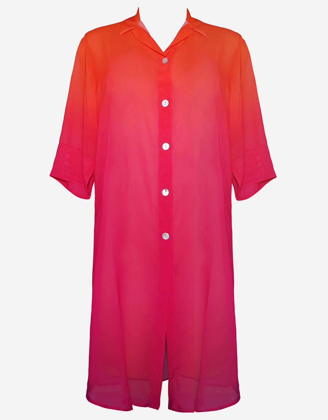 Brasil Beach Shirt - Pink Ombre