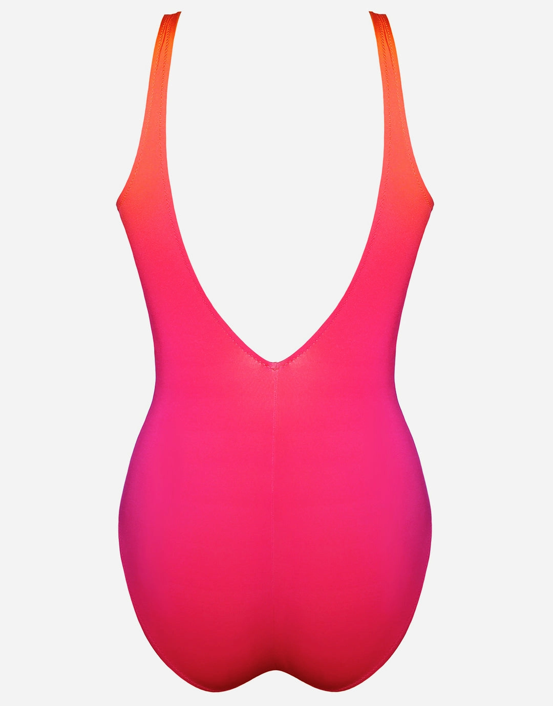 Brasil Wrap Front Swimsuit - Pink Ombre