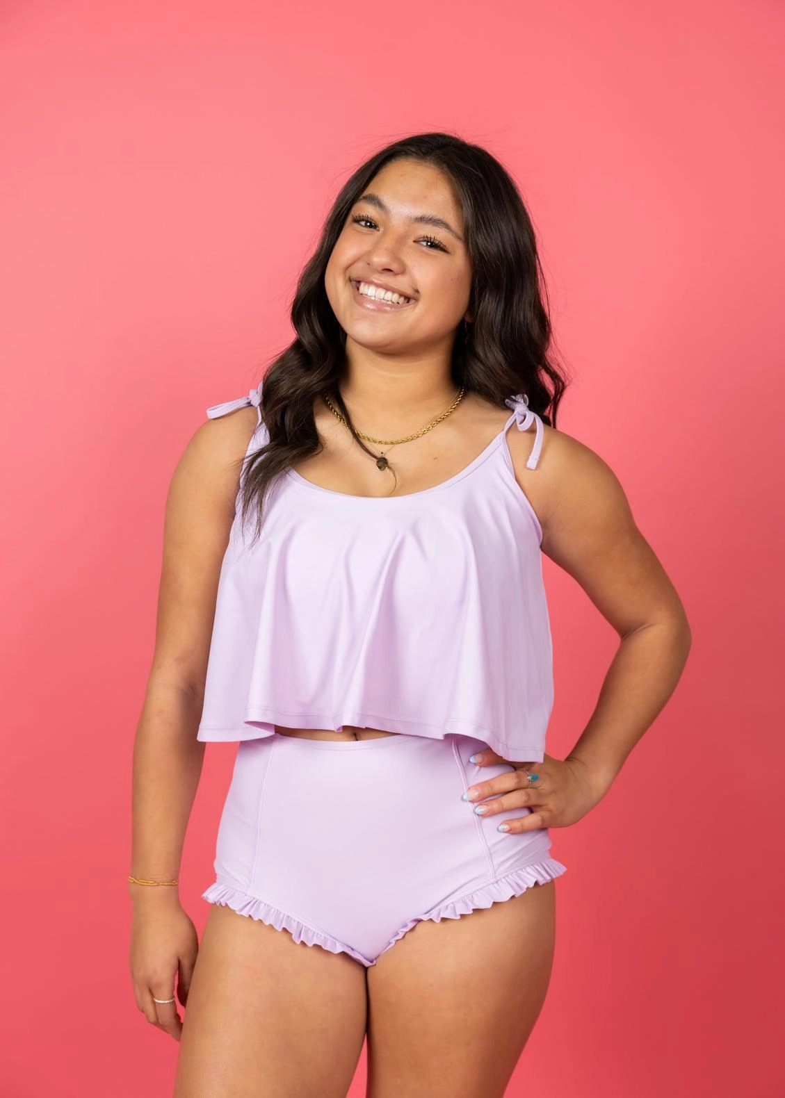 Bright Lilac | All Ruffled Up Bottoms
