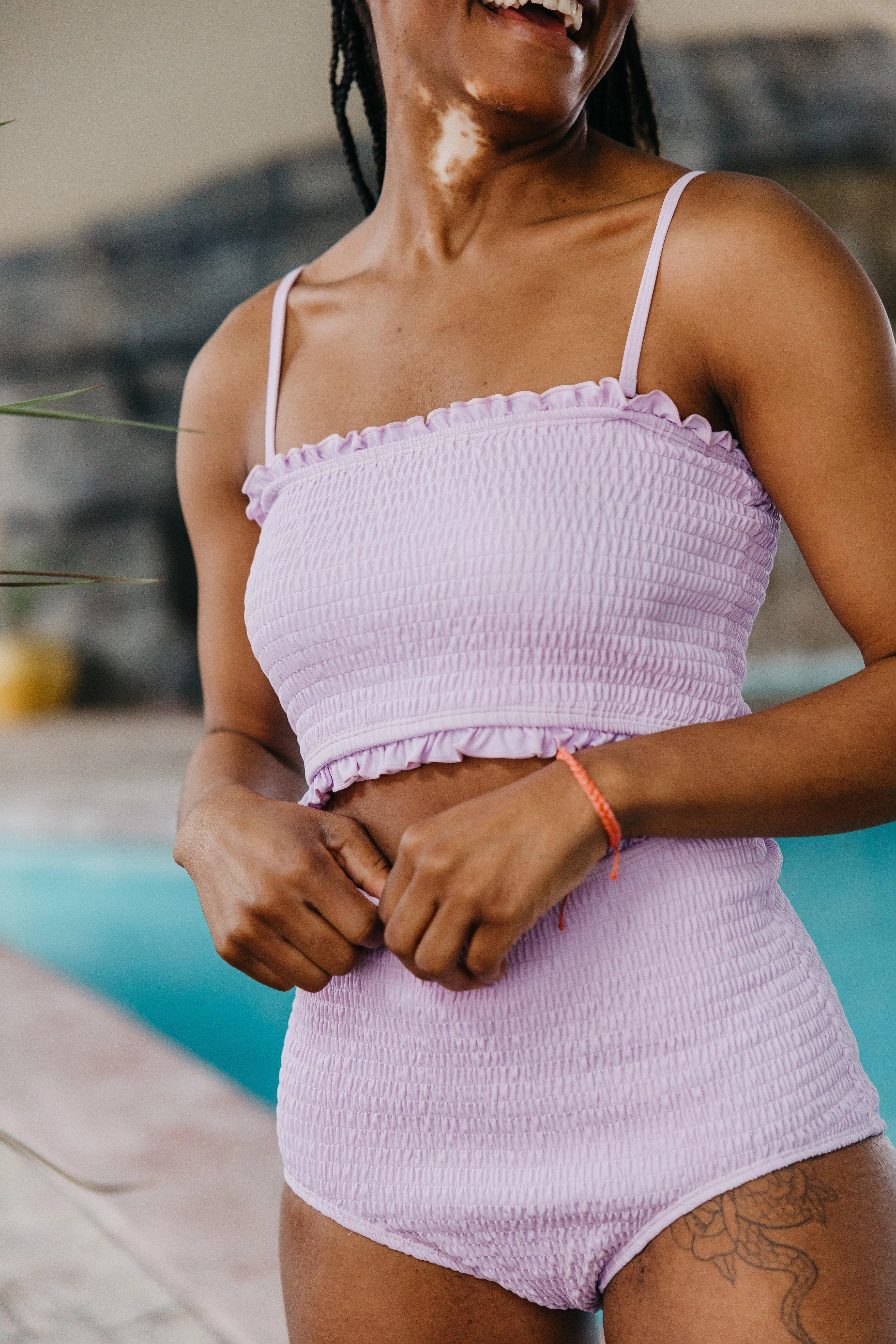 Bright Lilac | Bandeau Top