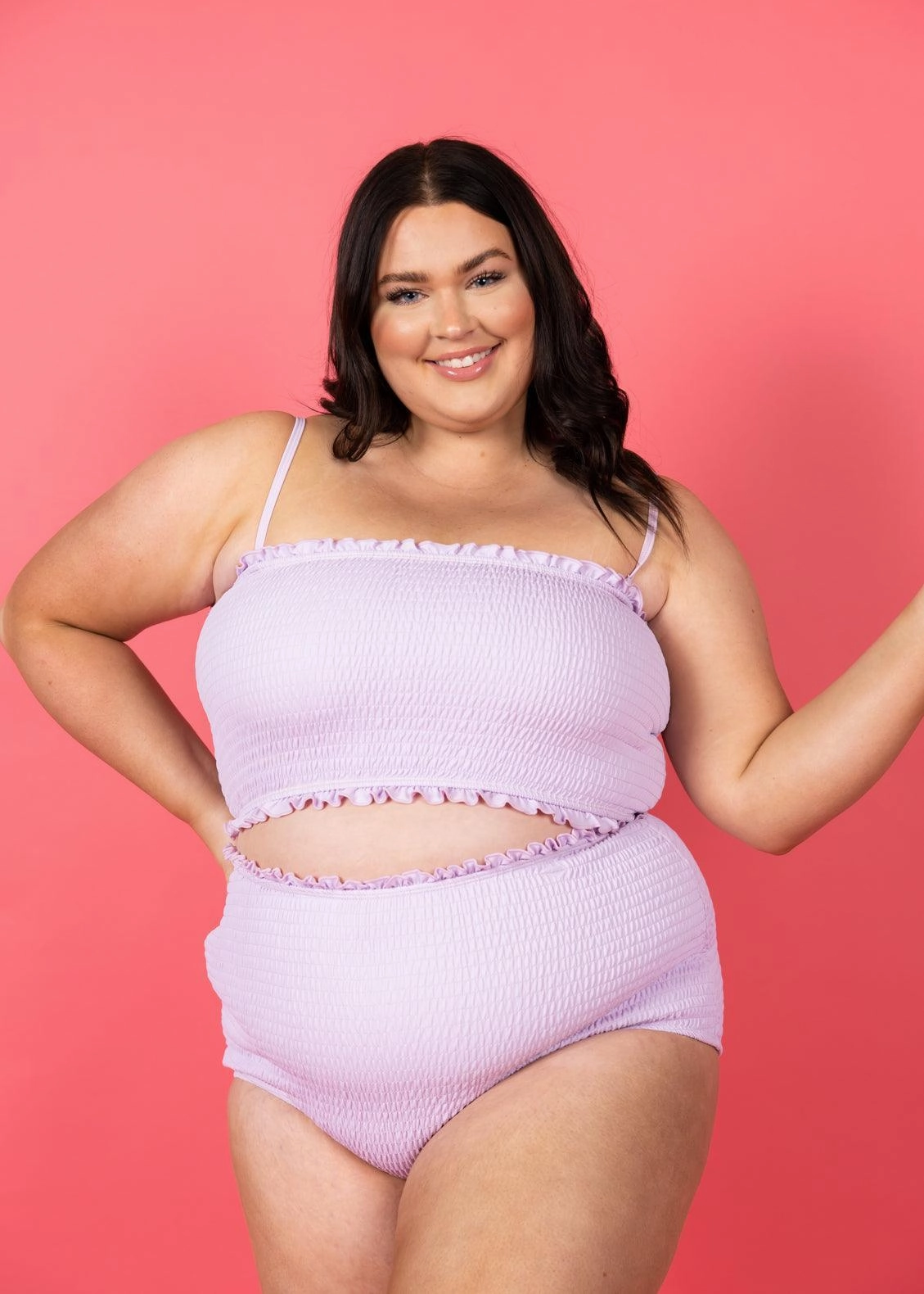 Bright Lilac | Bandeau Top