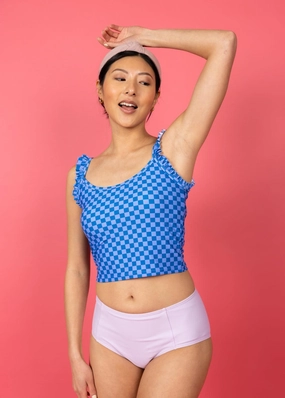 Bright Lilac | Mid-Rise Bottoms