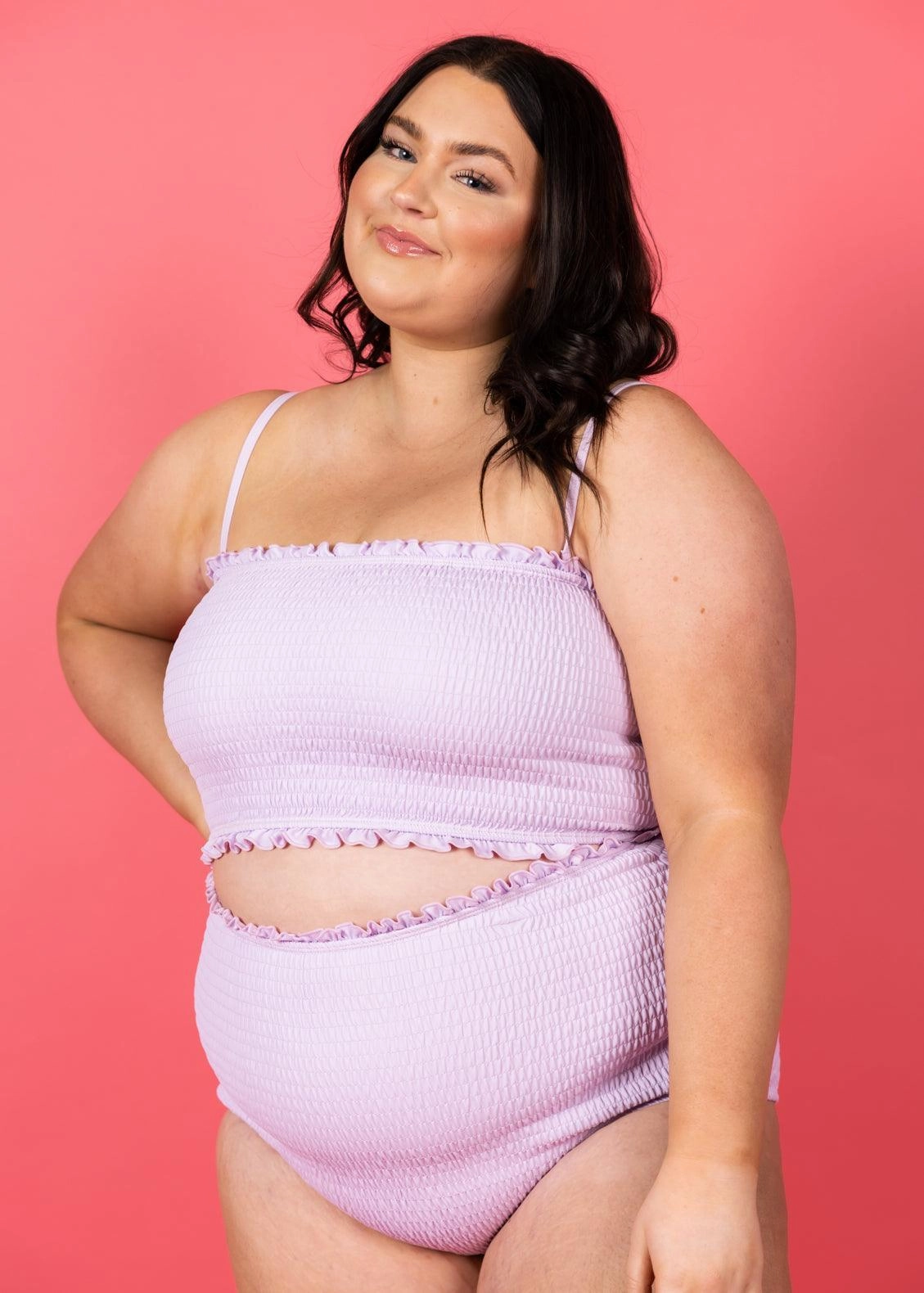 Bright Lilac | Smocked Bottoms
