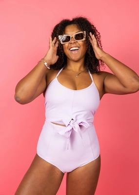 Bright Lilac | Tied-Up Top