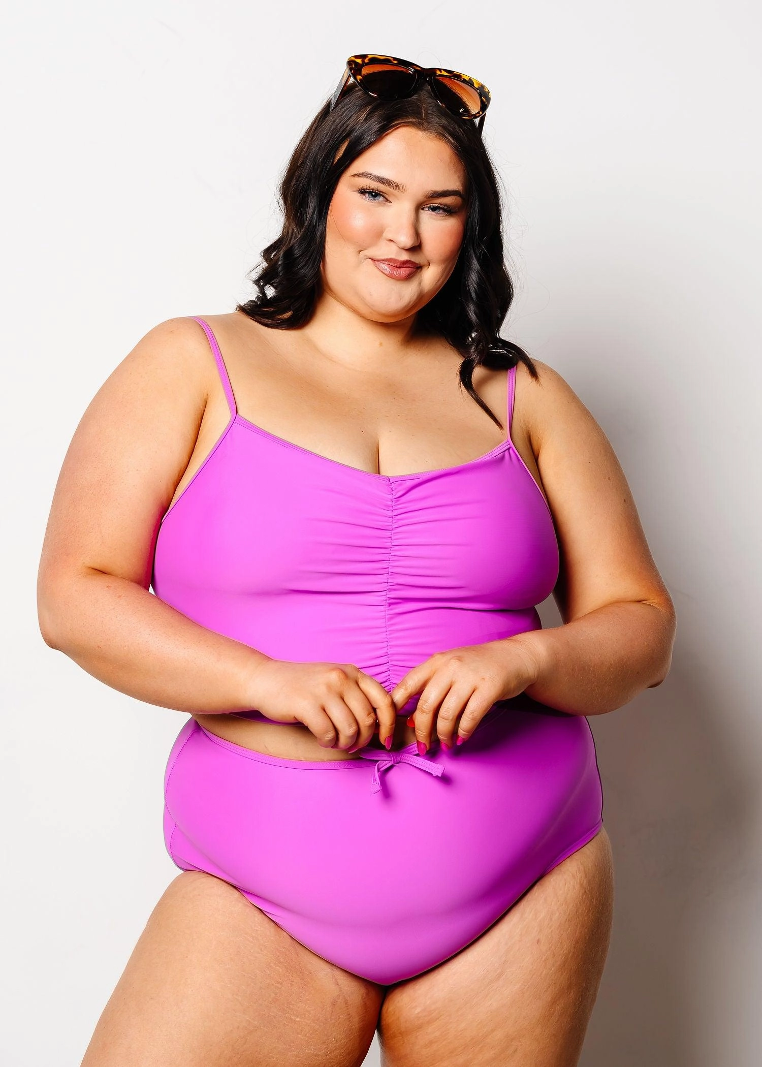 Brilliant Violet | Centered Top