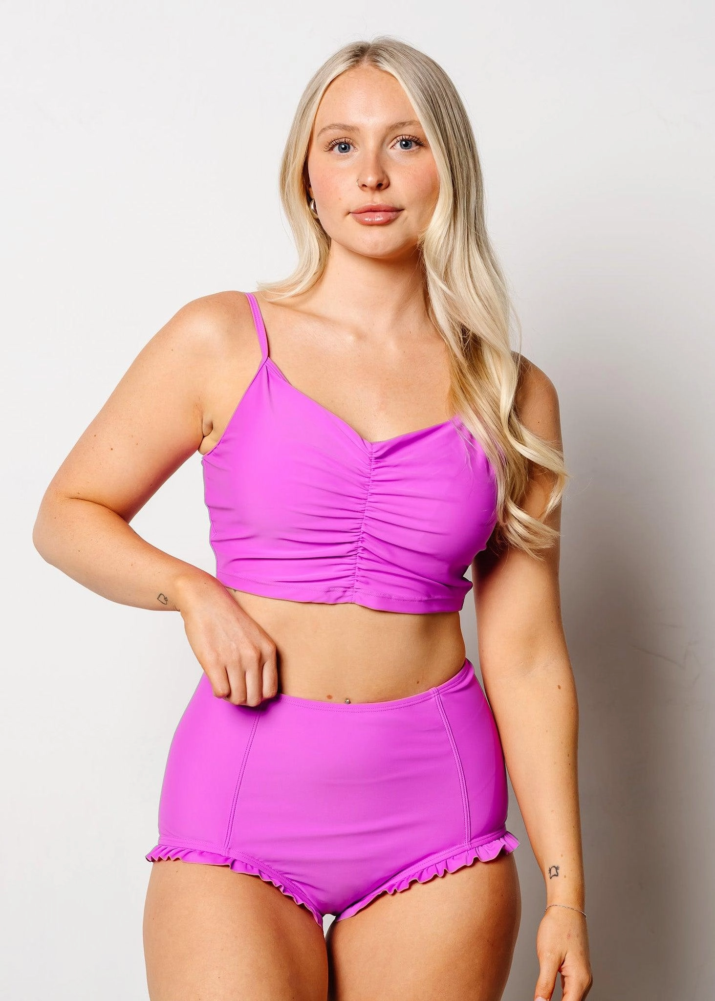 Brilliant Violet | Centered Top