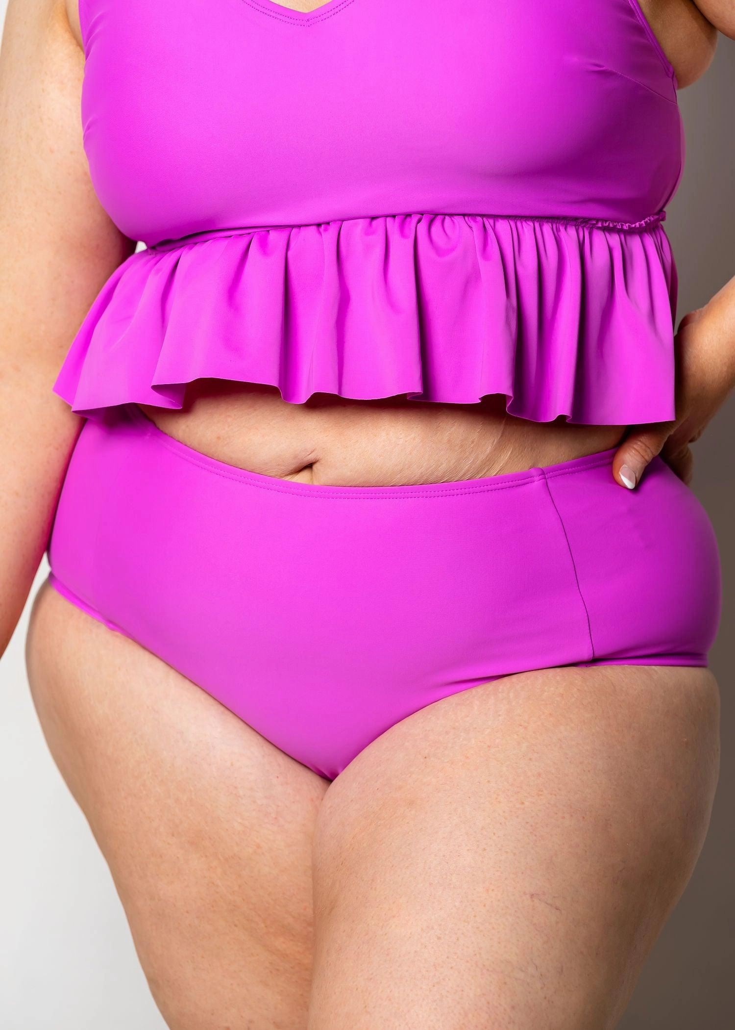 Brilliant Violet | Mid-Rise Bottoms