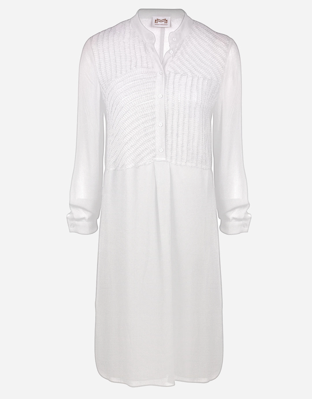 Buttoned Tunic - White