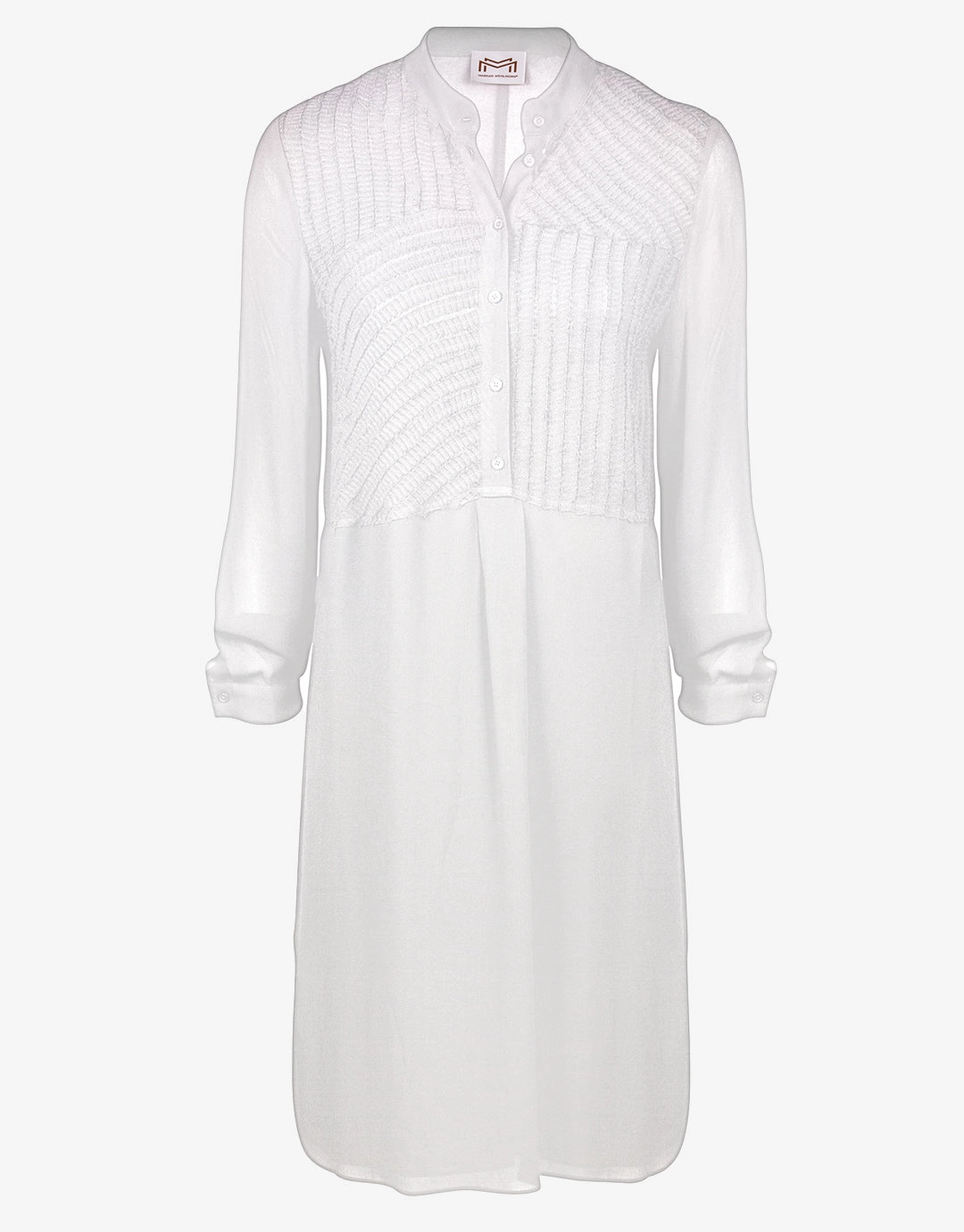 Buttoned Tunic - White