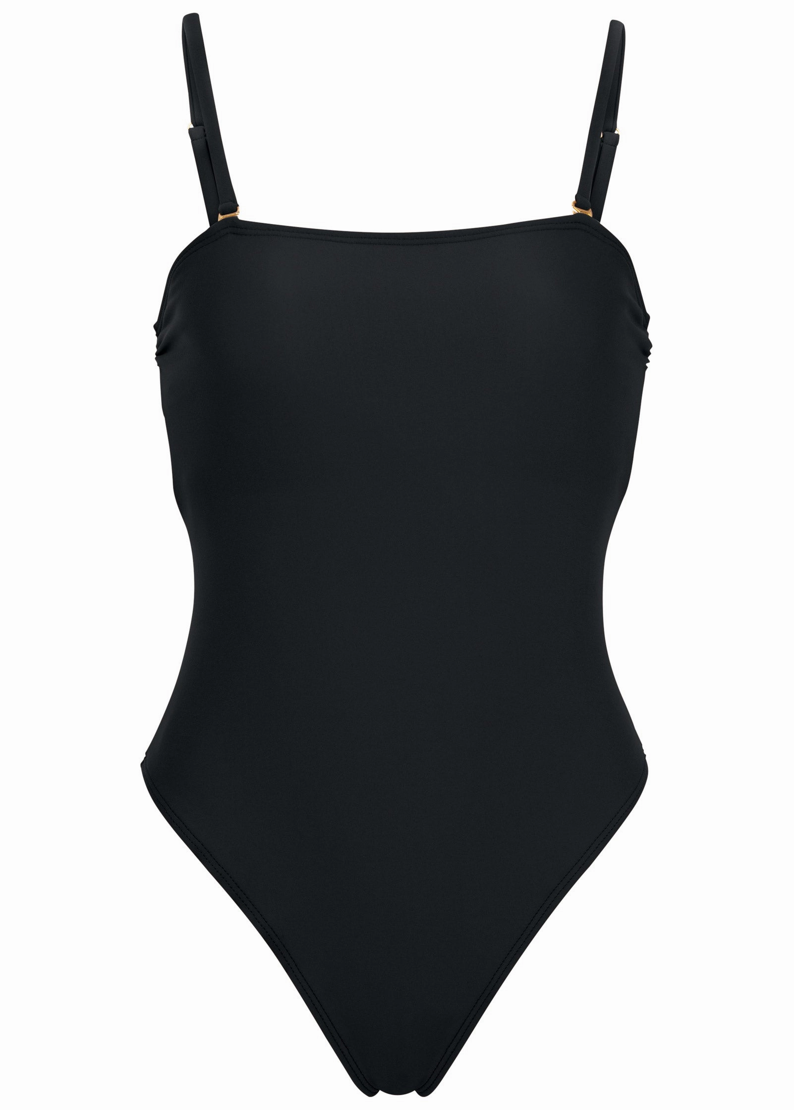 Cabo Bandeau One-Piece - Black Beauty