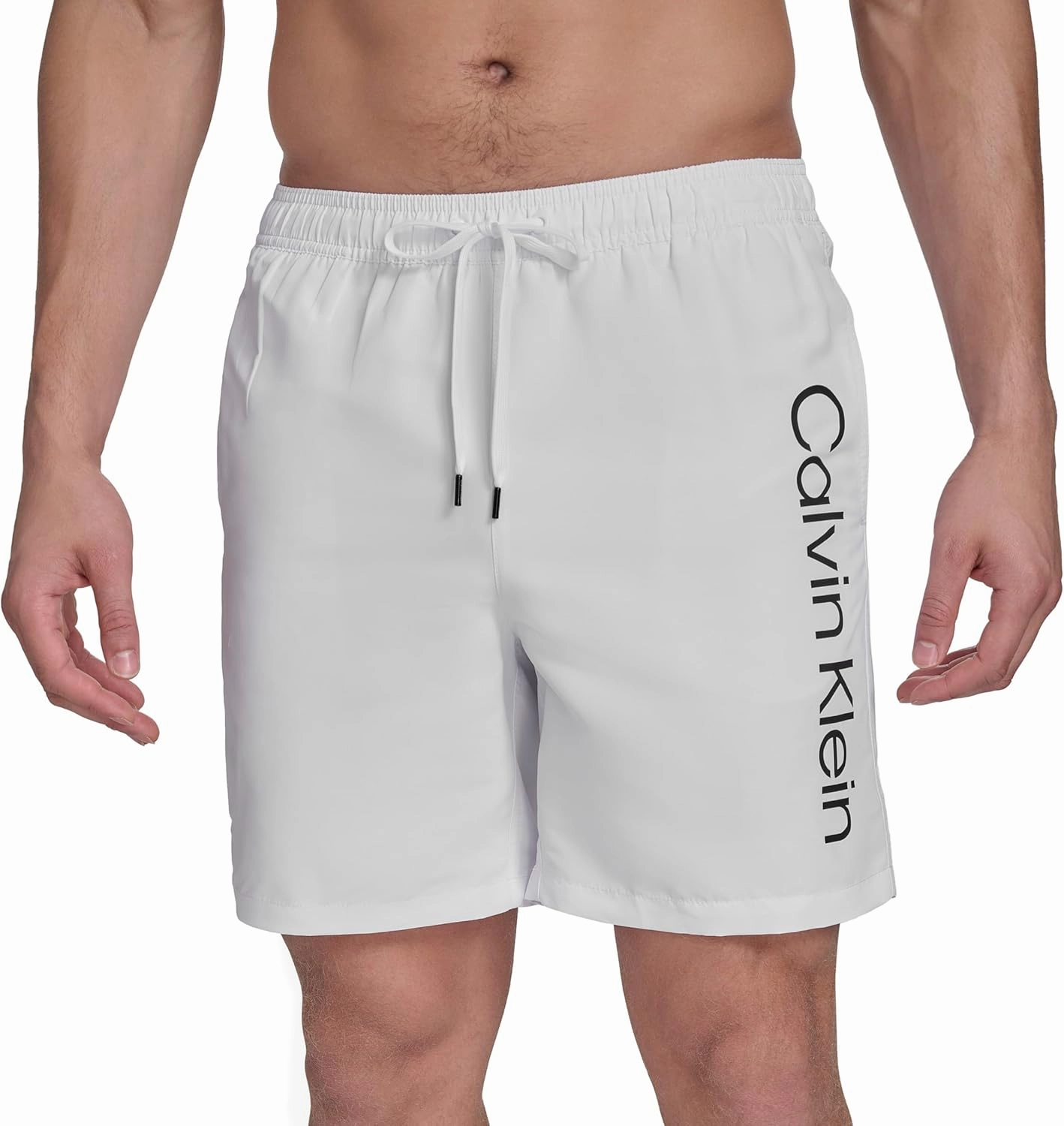 Calvin Klein Men's Volley Quick Dry Lightweight Swim Trunk