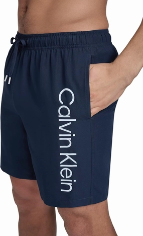 Calvin Klein Men's Volley Quick Dry Lightweight Swim Trunk
