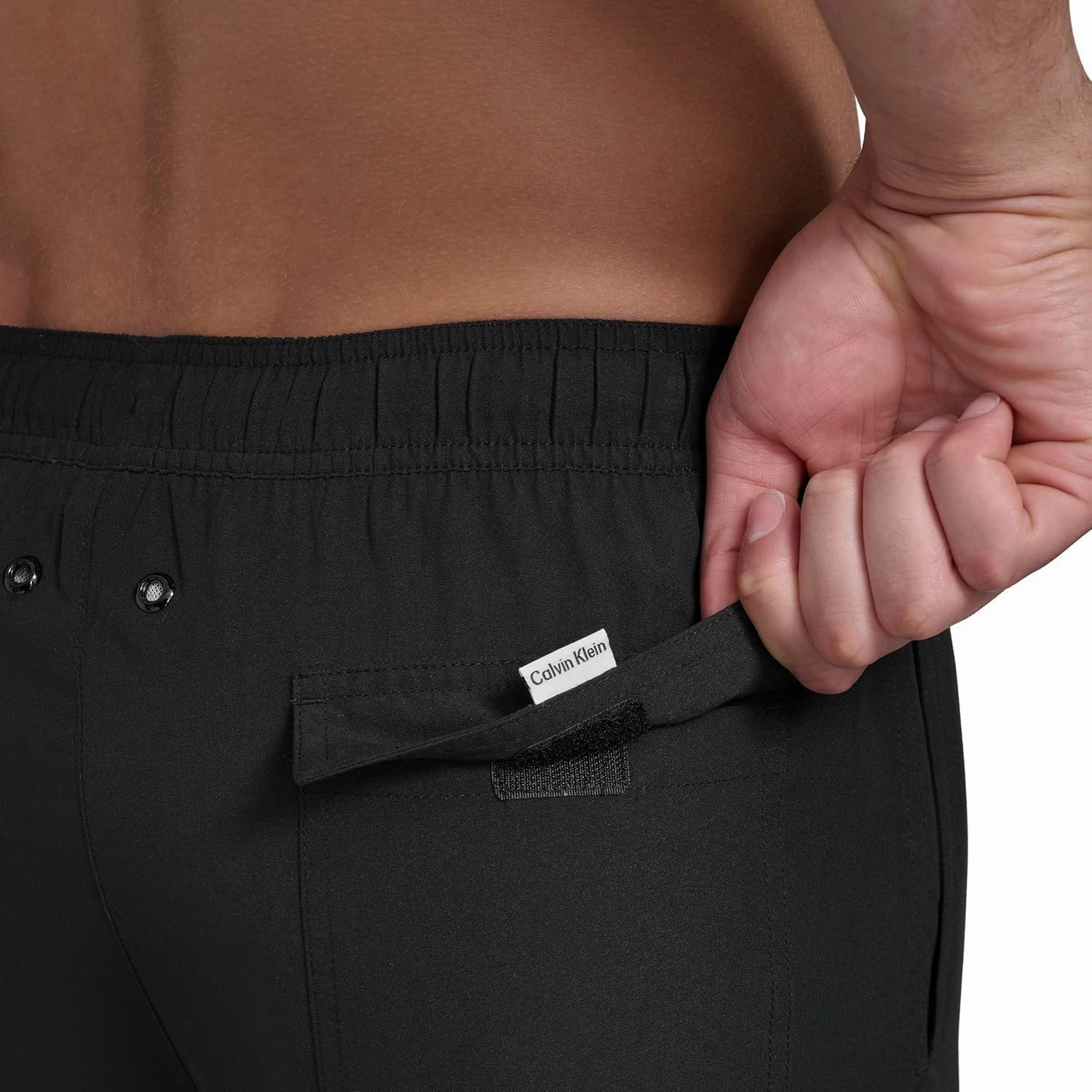 Calvin Klein Men's Volley Quick Dry Lightweight Swim Trunk