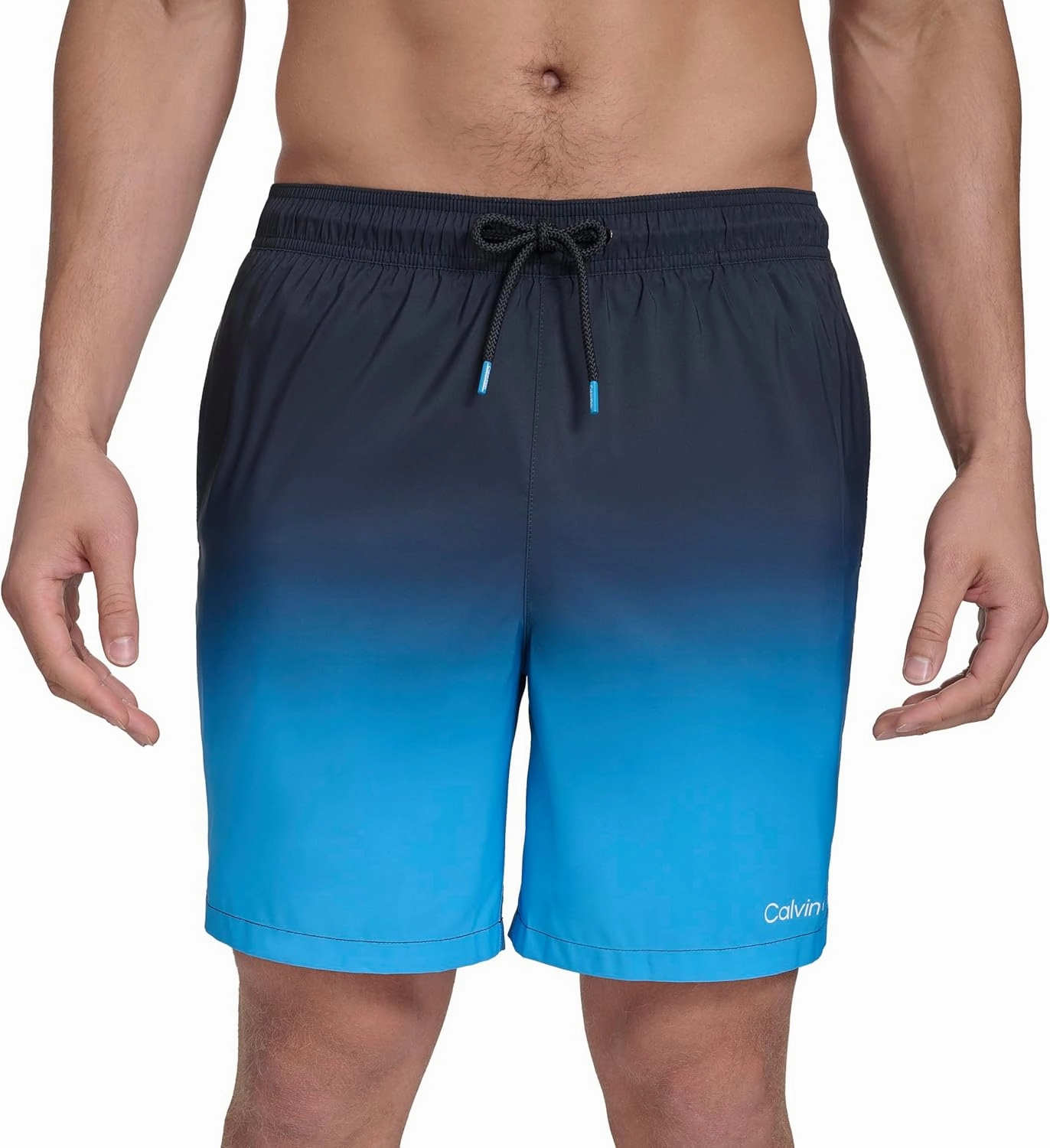 Calvin Klein Men's Volley Quick Dry Lightweight Swim Trunk