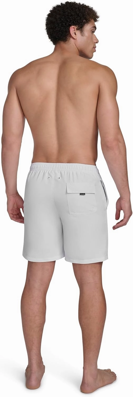 Calvin Klein Men's Volley Quick Dry Lightweight Swim Trunk
