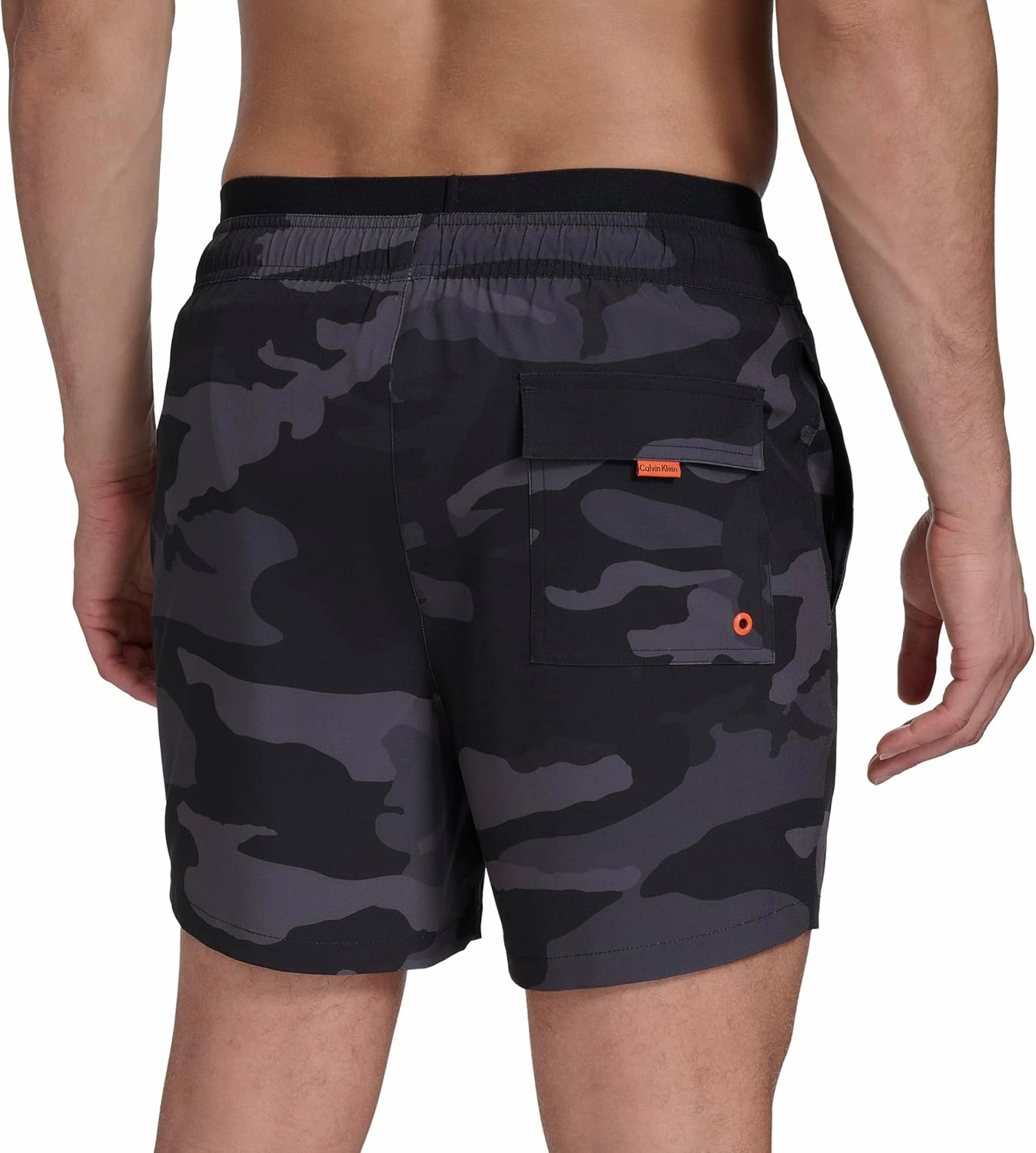 Calvin Klein Men's Volley Quick Dry Stretch Swim Trunk