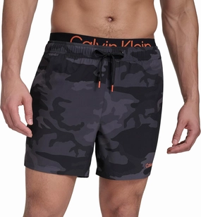 Calvin Klein Men's Volley Quick Dry Stretch Swim Trunk