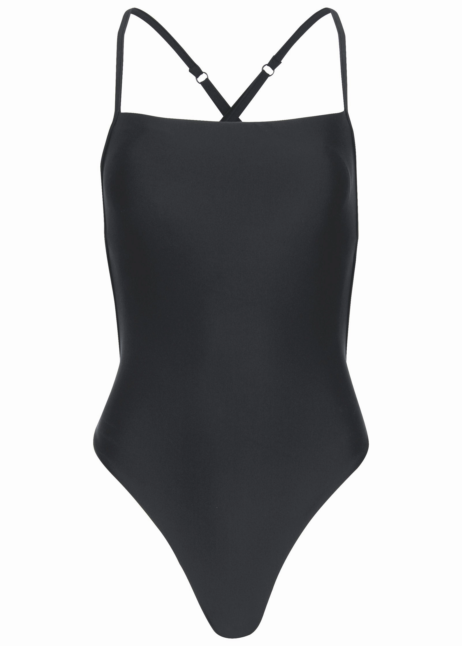 Capri Strappy One-Piece - Black