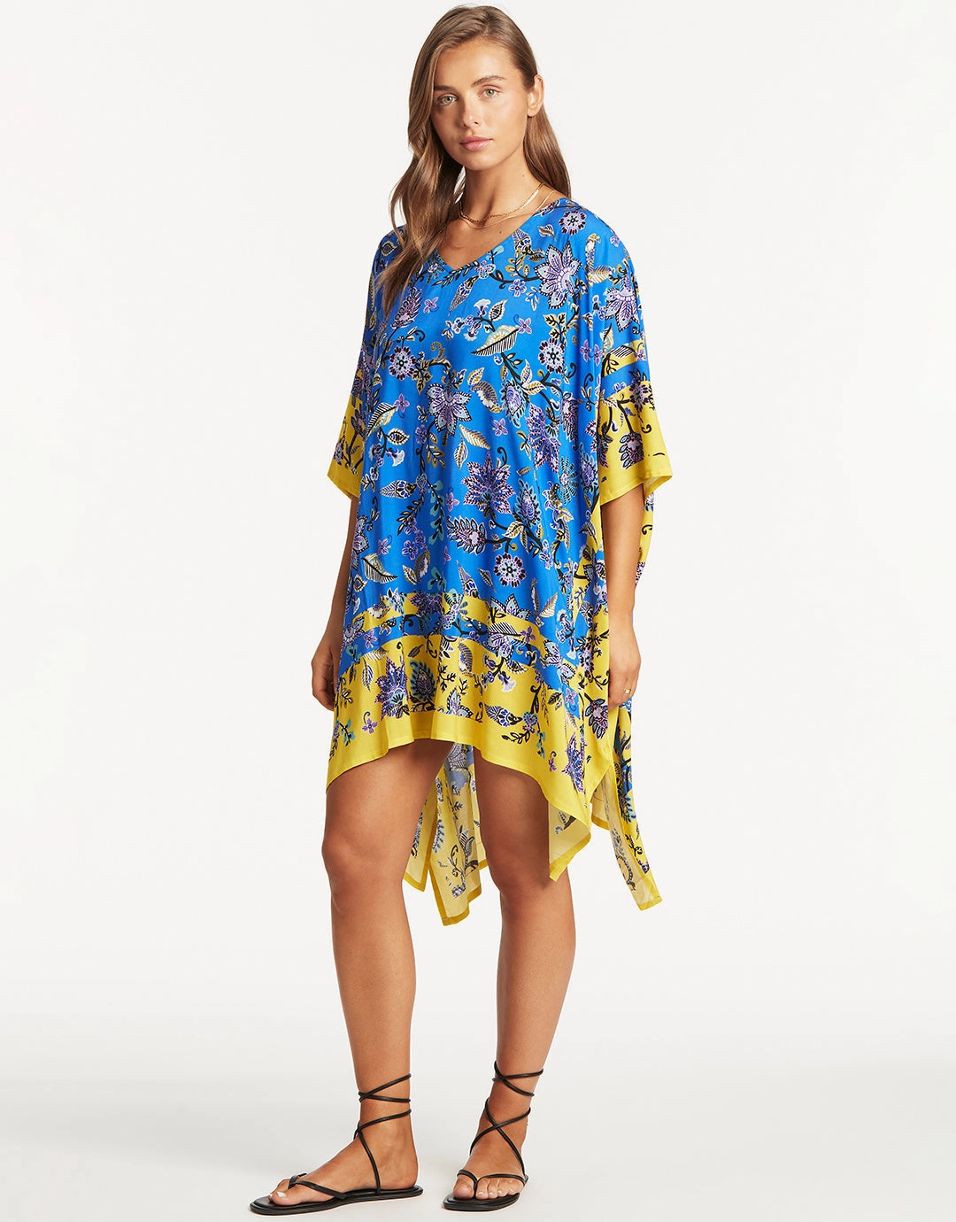 Carnivale Kaftan - Cobalt
