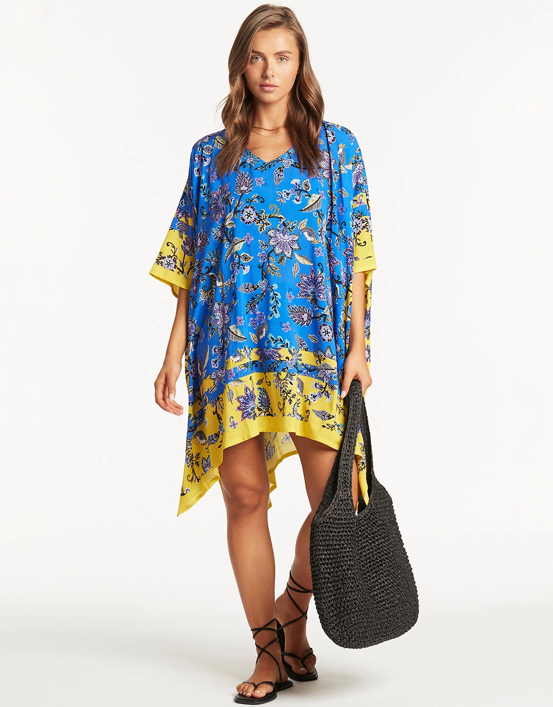 Carnivale Kaftan - Cobalt