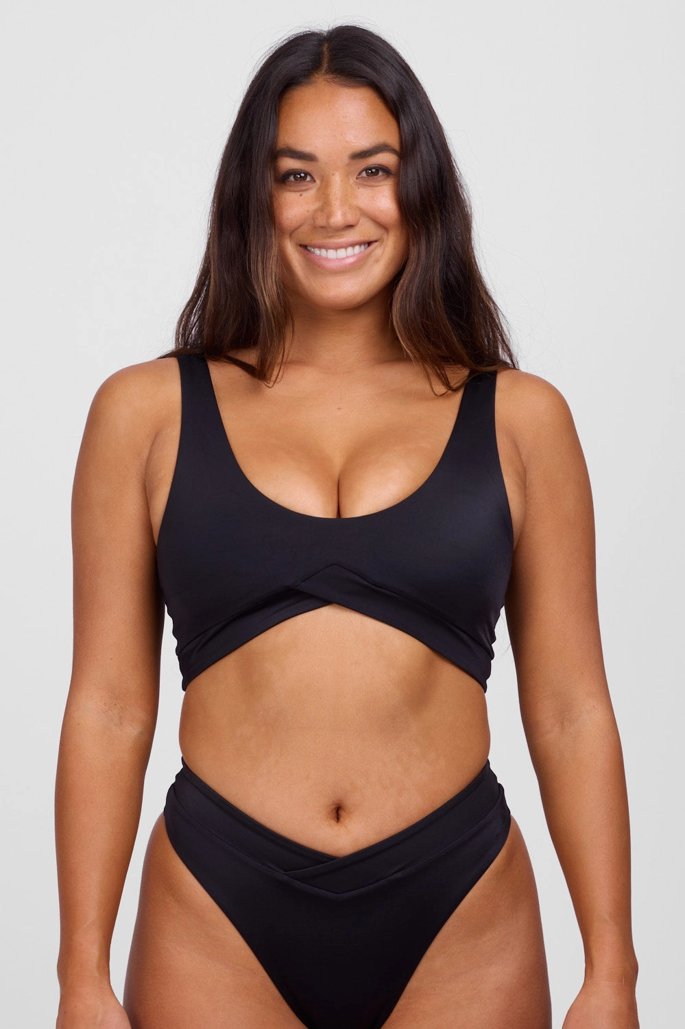 Cayla Bikini Top -  Black