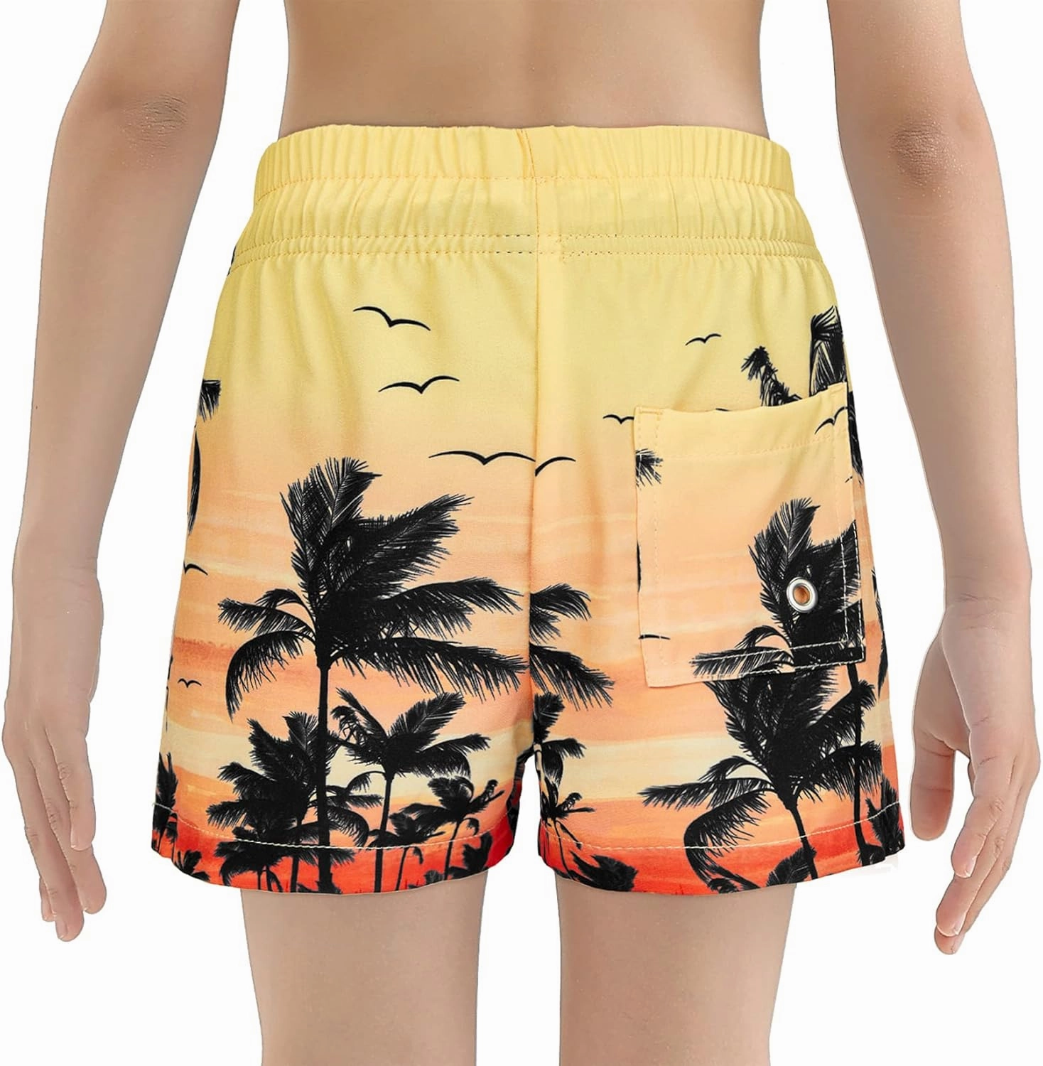 Century Star Boys Swim Trunks with Boxer Brief Liner Boys Swimwear Quick Dry Bathing Suit Toddler Swim Trunks