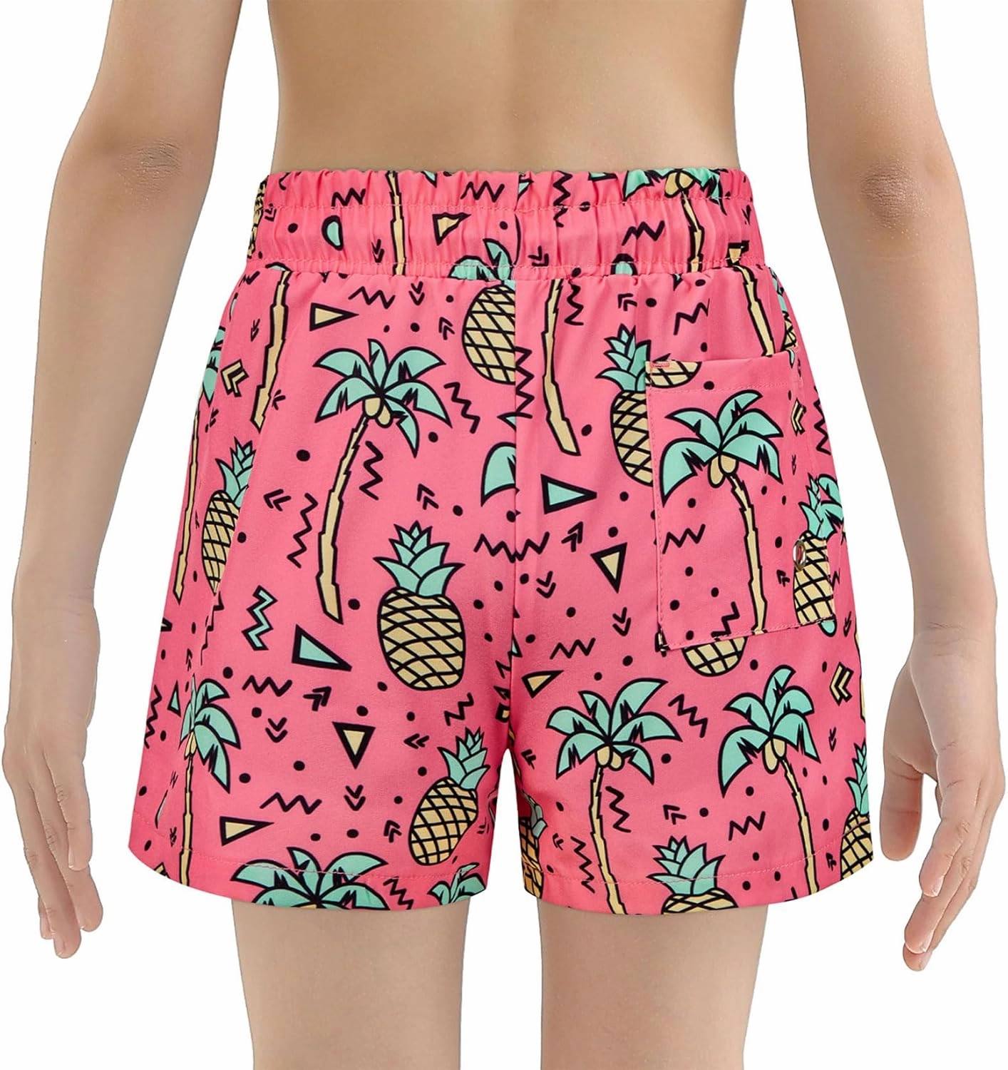 Century Star Boys Swim Trunks with Boxer Brief Liner Boys Swimwear Quick Dry Bathing Suit Toddler Swim Trunks