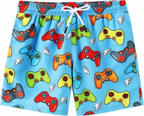 CJMJXPH Boys Swim Trunks Toddler Swim Shorts Little Boys Bathing Suit Swimsuit Swimwear