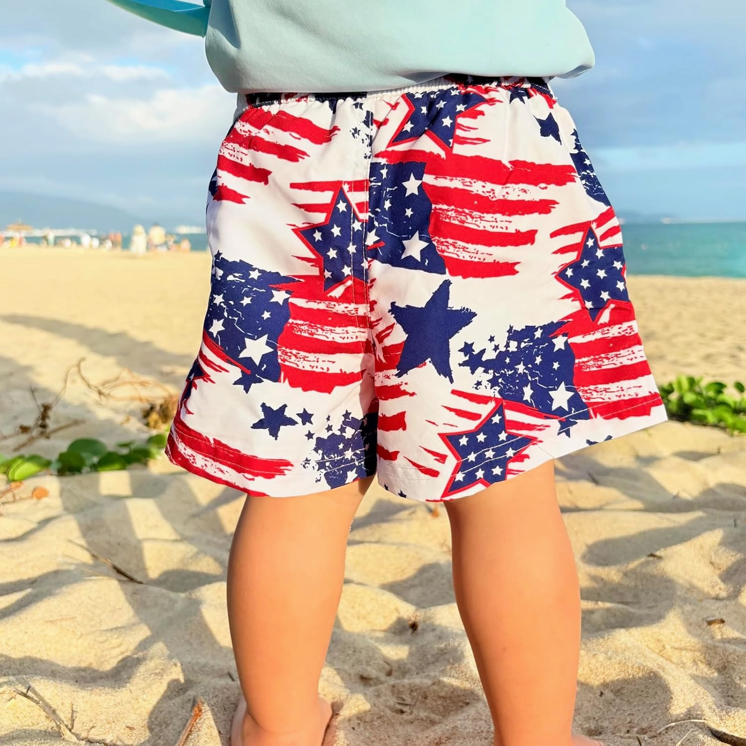 CJMJXPH Boys Swim Trunks Toddler Swim Shorts Little Boys Bathing Suit Swimsuit Swimwear