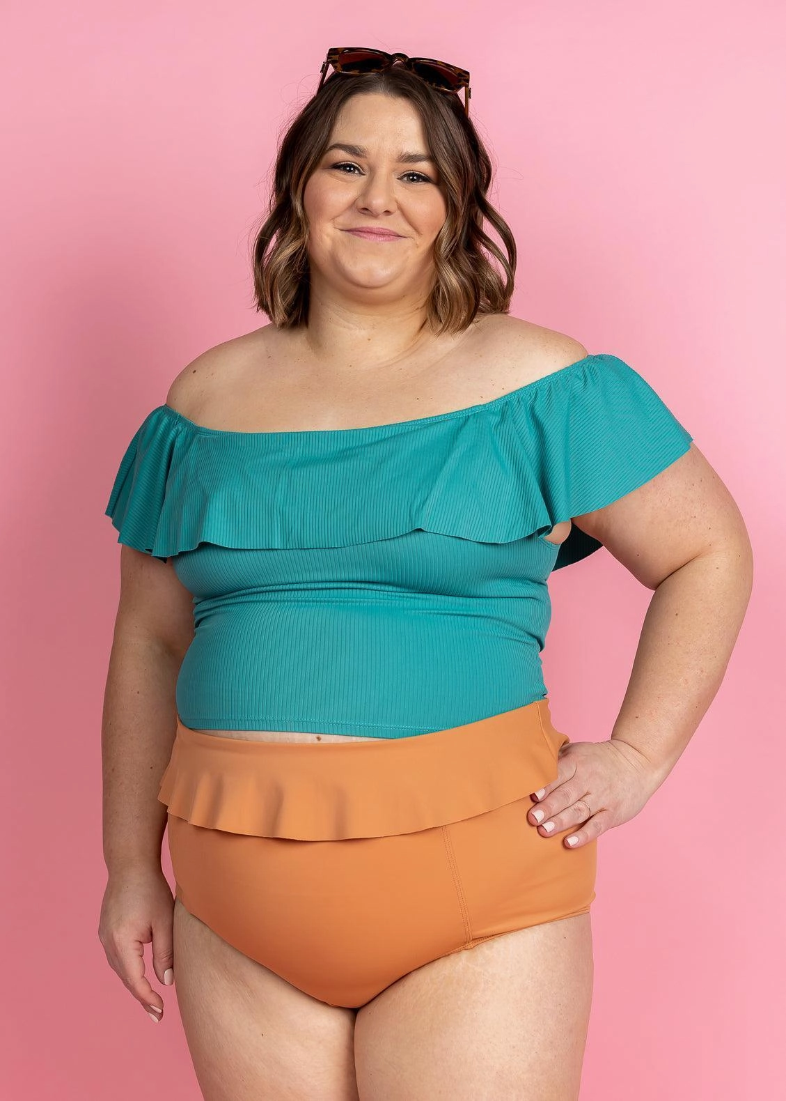 Clay | Peplum Bottoms
