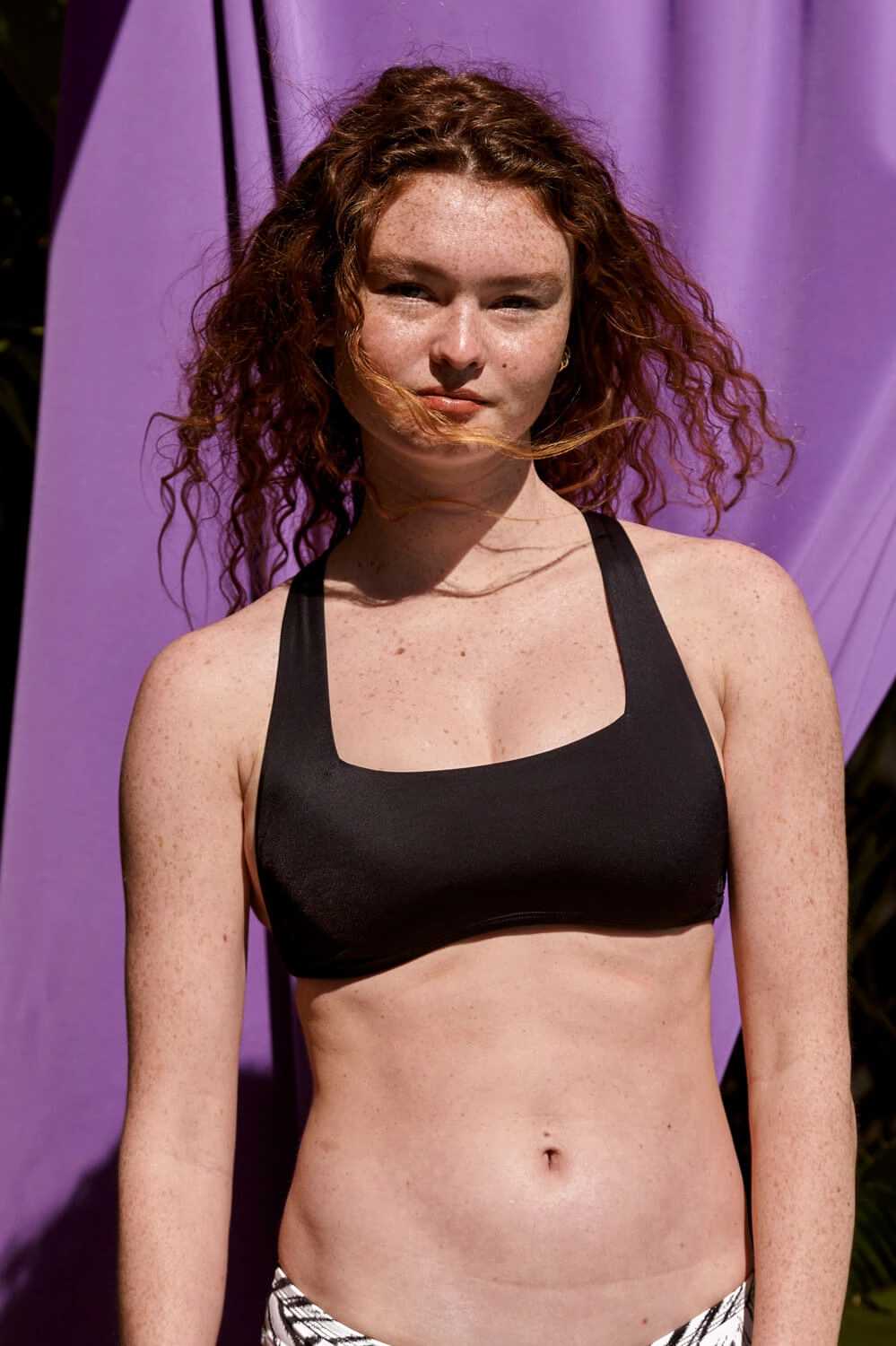 Cleo Bikini Top - Black