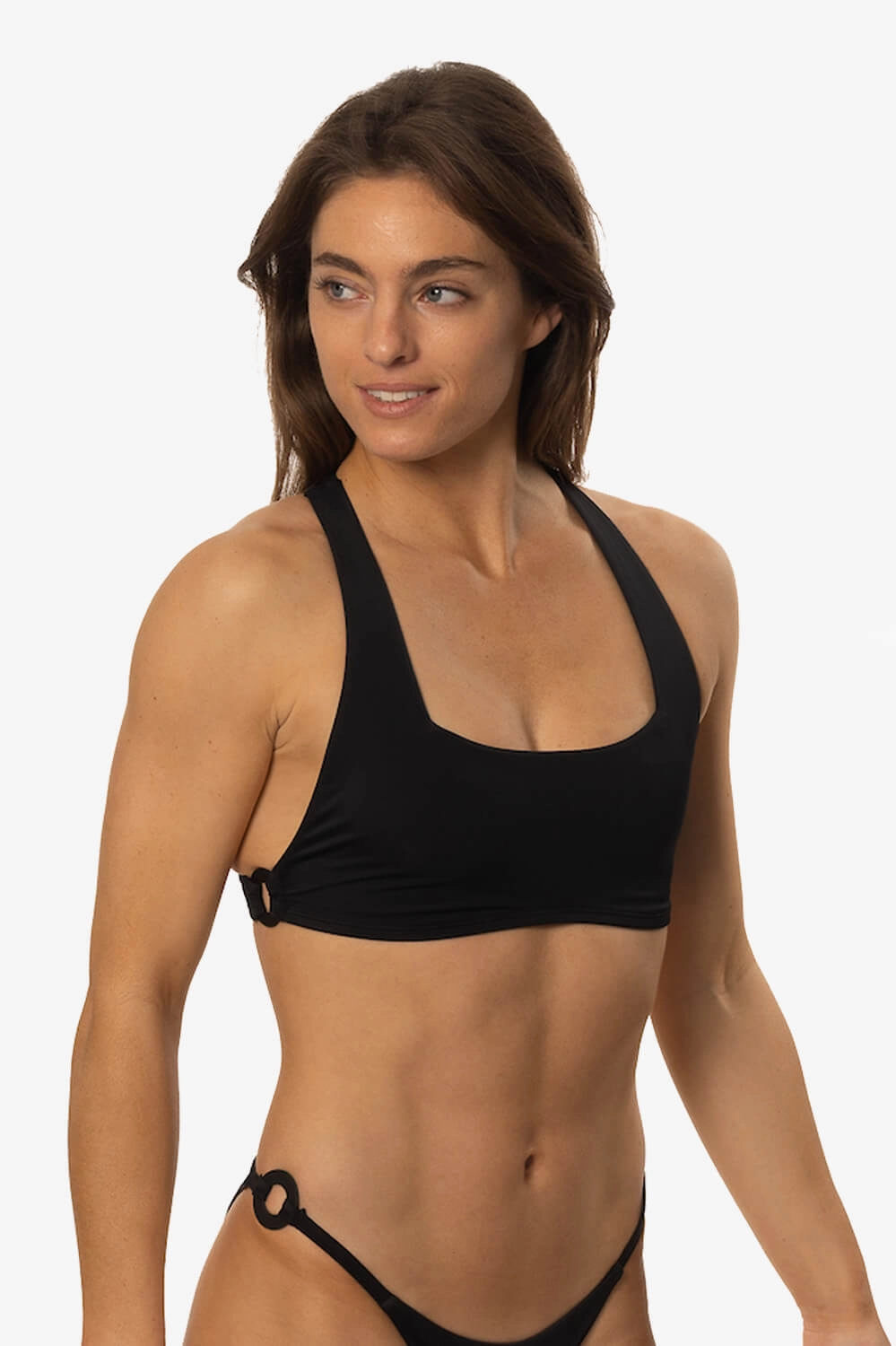 Cleo Bikini Top - Black