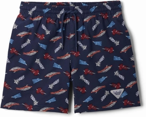 Columbia Boys' PFG Rambler Printed Water Short
