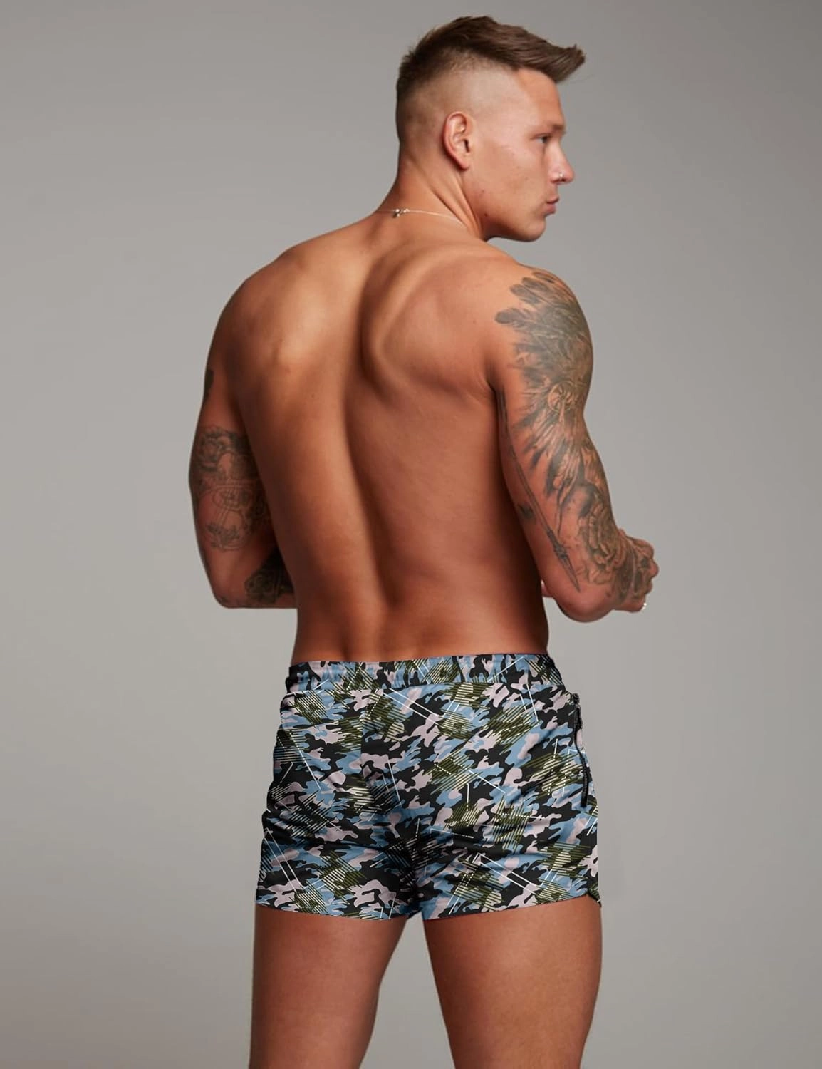 COOFANDY Men's Swim Trunk Swimwear Bathing Suit Swimsuit Board Beach Sport Short S-XXL