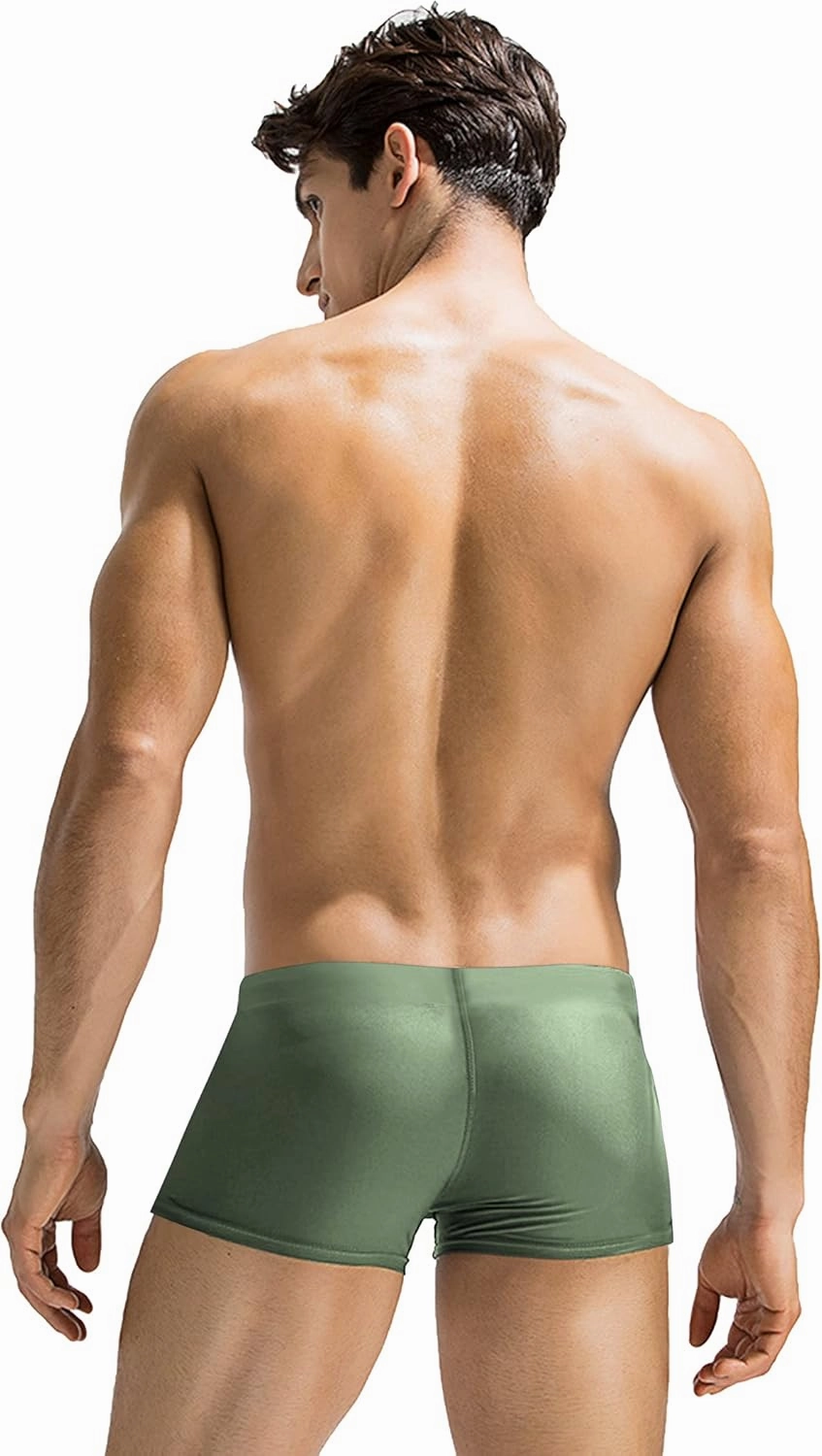 COOFANDY Men's Swimsuit Camo Quick Dry Mens Swimming Shorts Trunks with Pockets