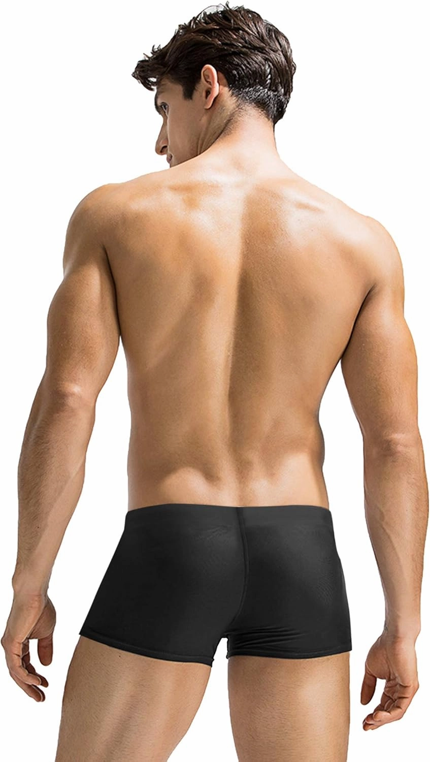 COOFANDY Men's Swimsuit Camo Quick Dry Mens Swimming Shorts Trunks with Pockets