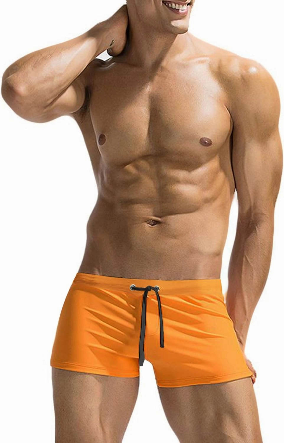COOFANDY Men's Swimsuit Camo Quick Dry Mens Swimming Shorts Trunks with Pockets