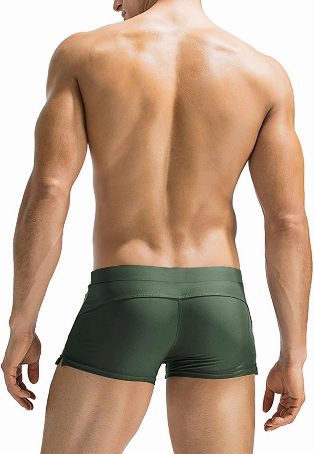 COOFANDY Mens Swim Trunks Swimwear Bathing Suit Swim Brief Square Leg Board Short S-3XL