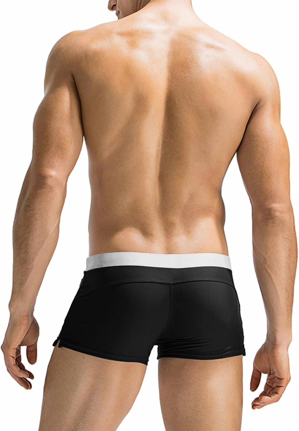 COOFANDY Mens Swim Trunks Swimwear Bathing Suit Swim Brief Square Leg Board Short S-3XL