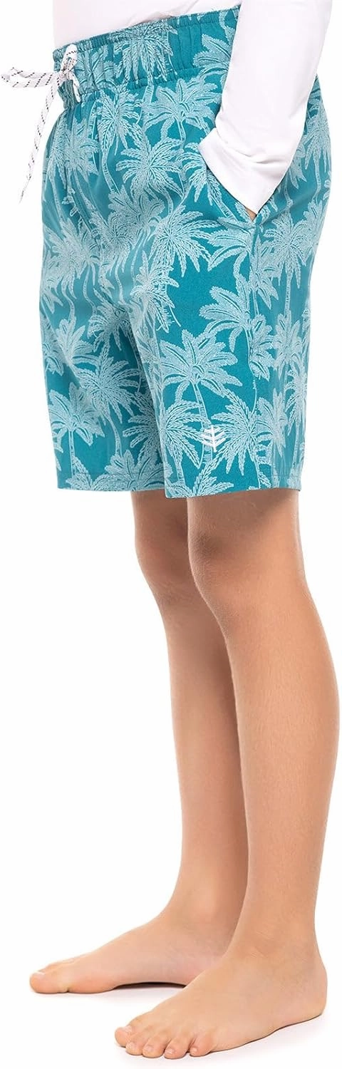 Coolibar UPF 50  Boys' Island Swim Trunks - Sun Protective