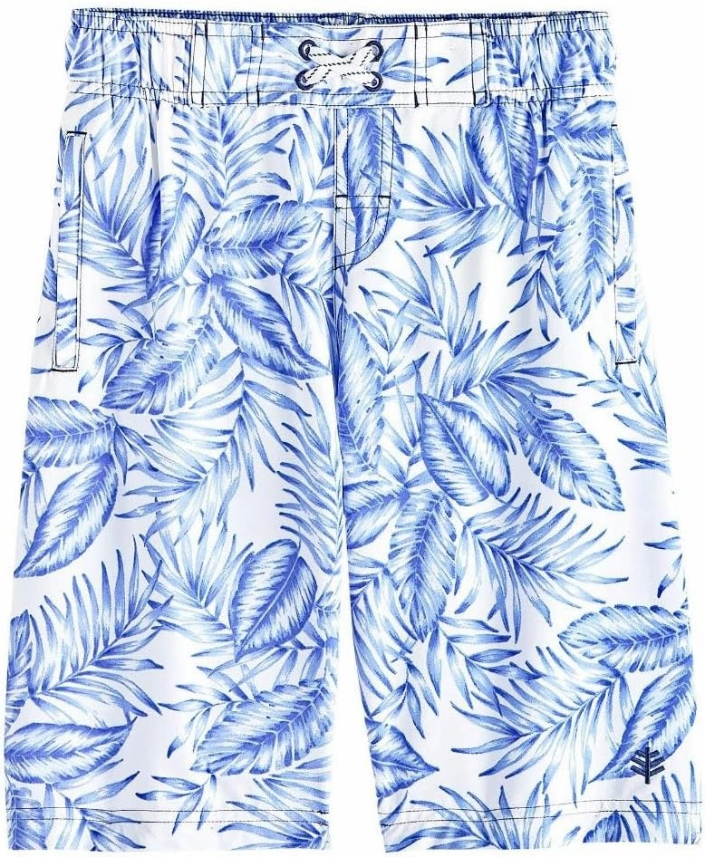 Coolibar UPF 50  Boys' Island Swim Trunks - Sun Protective