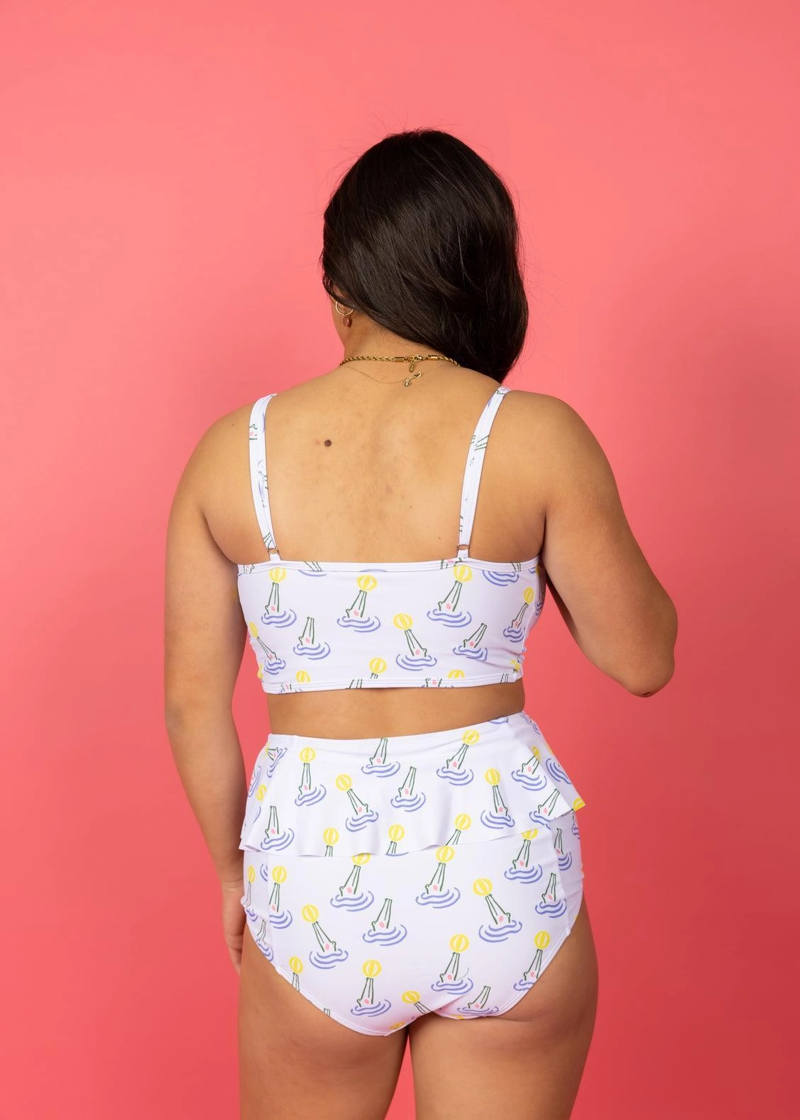 Croc | Peplum Bottoms